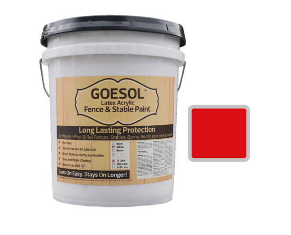 GOESOL™ Paint RED: 18L drum