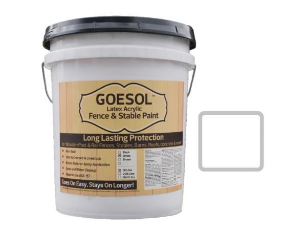 Goesol™ Paint: WHITE: 18l drum