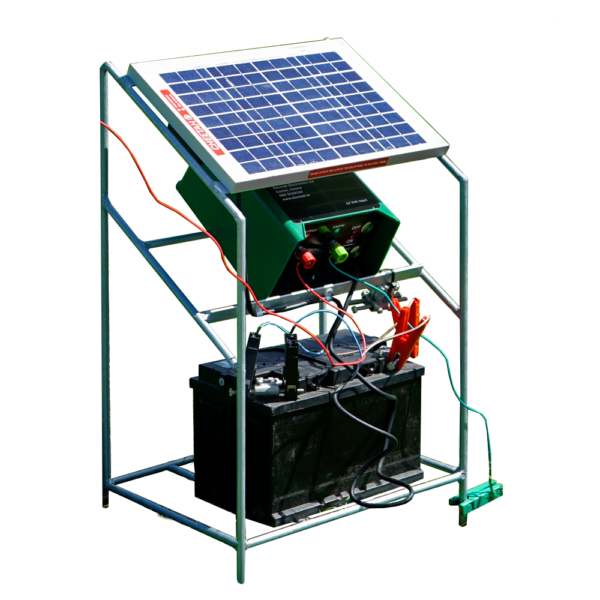 Solar Panel: 10 Watt c/w Stand