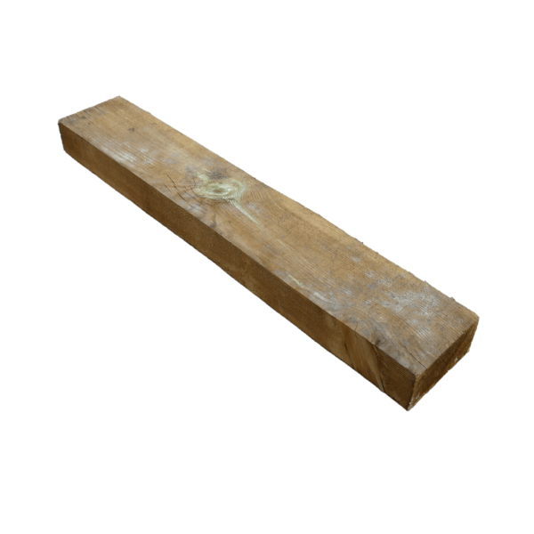 Tanalised Bedlog: 0.9m x 150mm x 75mm